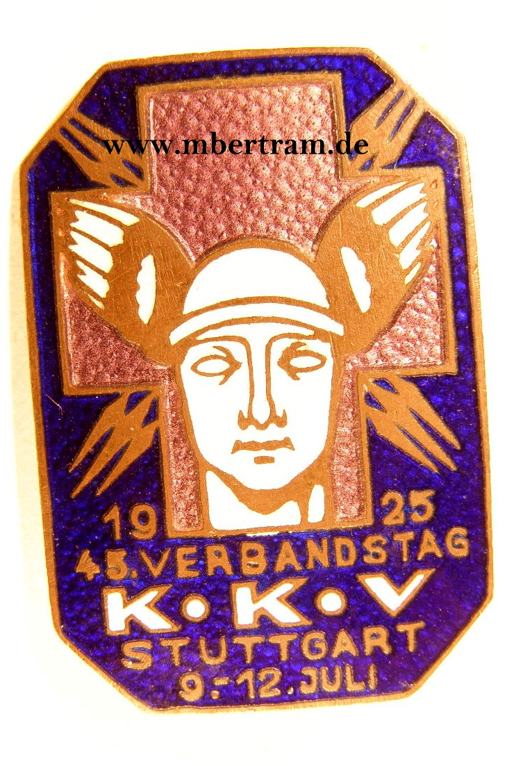 K.K.V. 45. Verbandstag Stuttgart, 09-12. Juli 1925