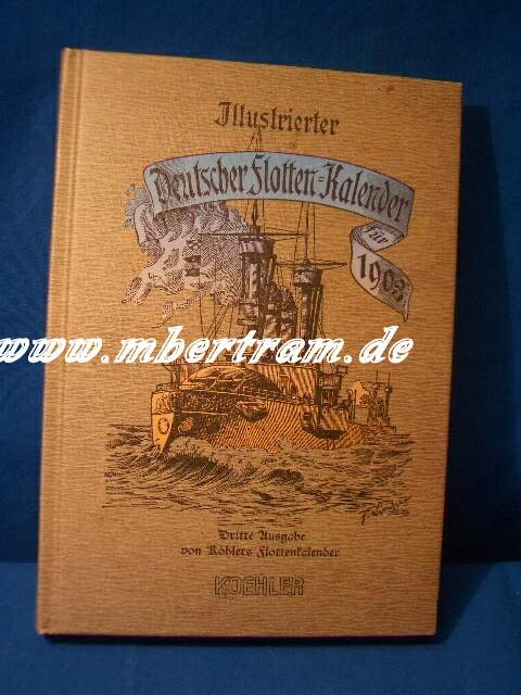 Illustrierter Deutscher Flotten Kalender für 1903. Nachdruck