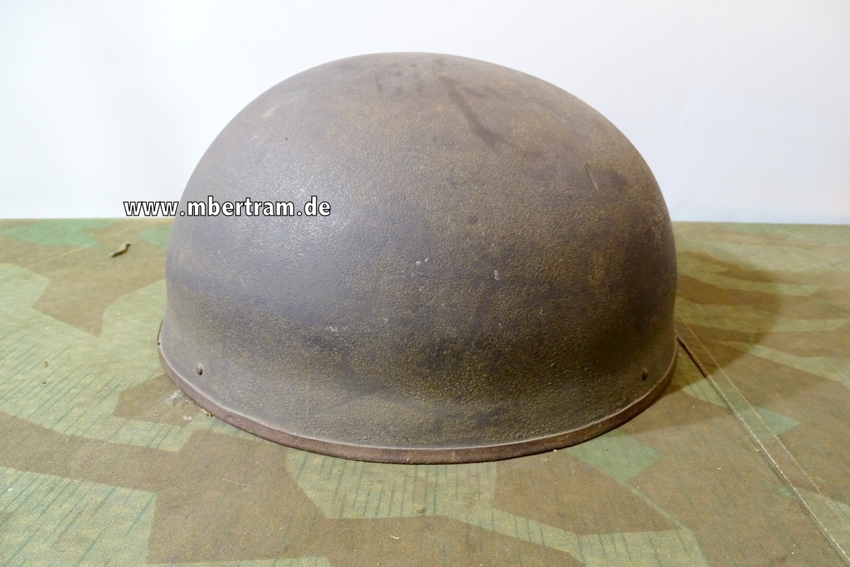 Helmglocke Britisch Kradmelder, wohl  2. Weltkrieg,  motorcicle riders crash helmet