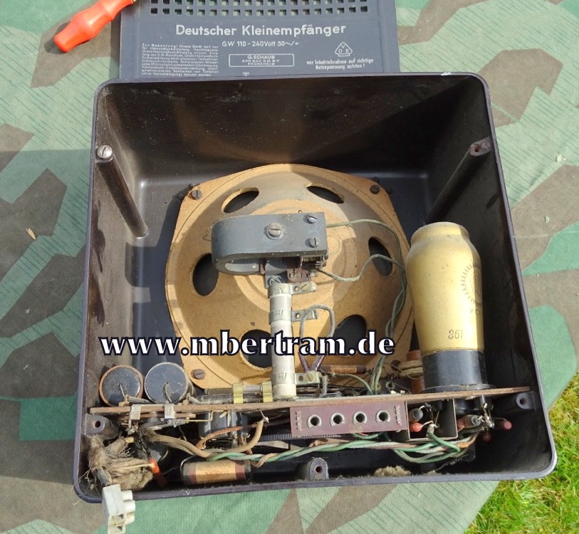 14318-8 Deutscher Kleinempfänger DKE- GW 110 - G.Schaub