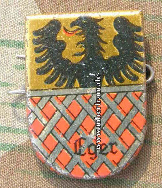 WHW, Reichsstrassensammlung Mai 1938, "Eger" Blech.