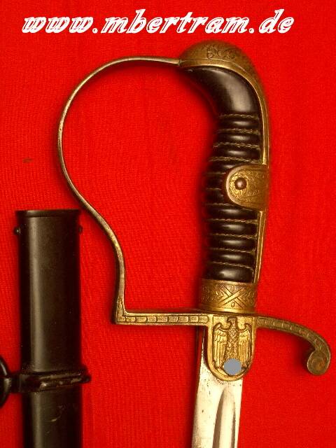 Wehrmacht Offizierssäbel, WKC, Adler m. HK