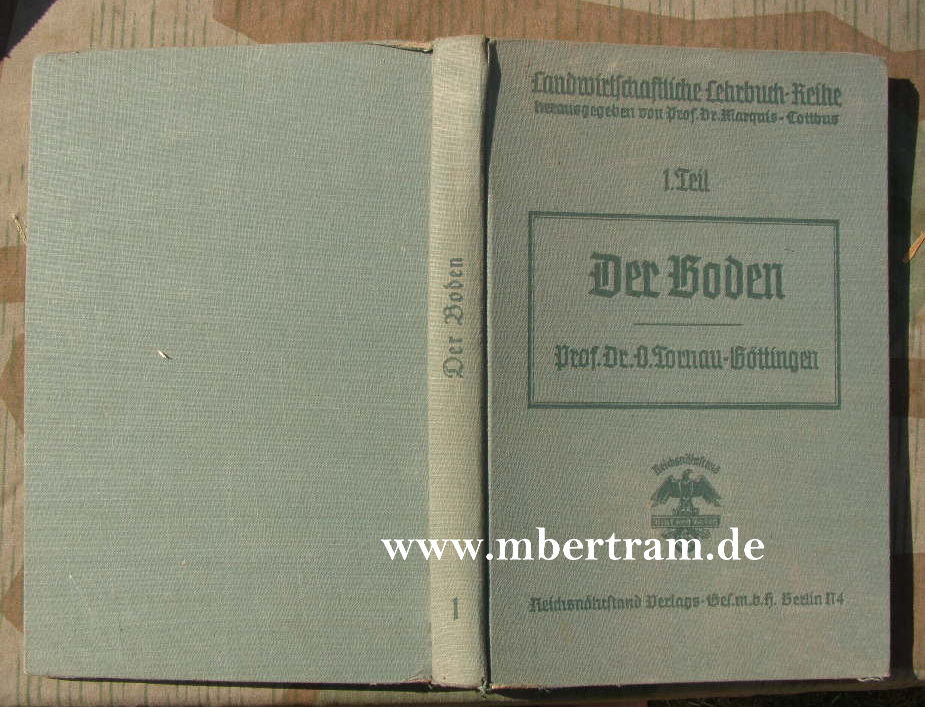 Landwirtschaftliche Lehrbuch-Reihe Teil 1-4, 1938