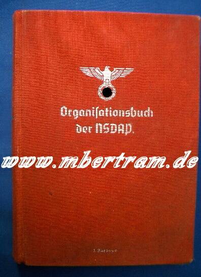 Reichsorganisationsl. d. NSDAP: Organisationsbuch der NSDAP