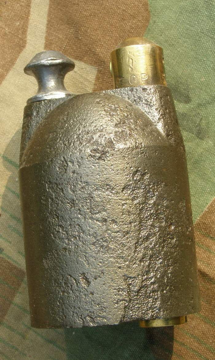 Französische Deko Gewehrgranate 1. Weltkrieg