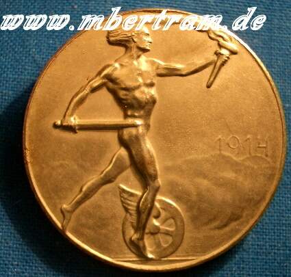 Tragbares Ehrenzeichen / Medaille Eisenbahn Töchterhort Paul Breitenbach