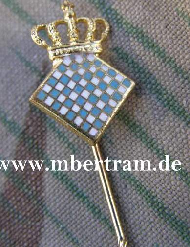 Mitgliedsabzeichen: Deutscher Schach Bund , preuss. Krone