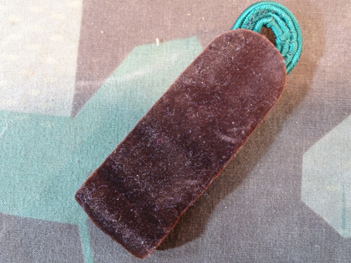 Einzel Schulterklappe, jagdlich, 3.Reich, Majors Rang 