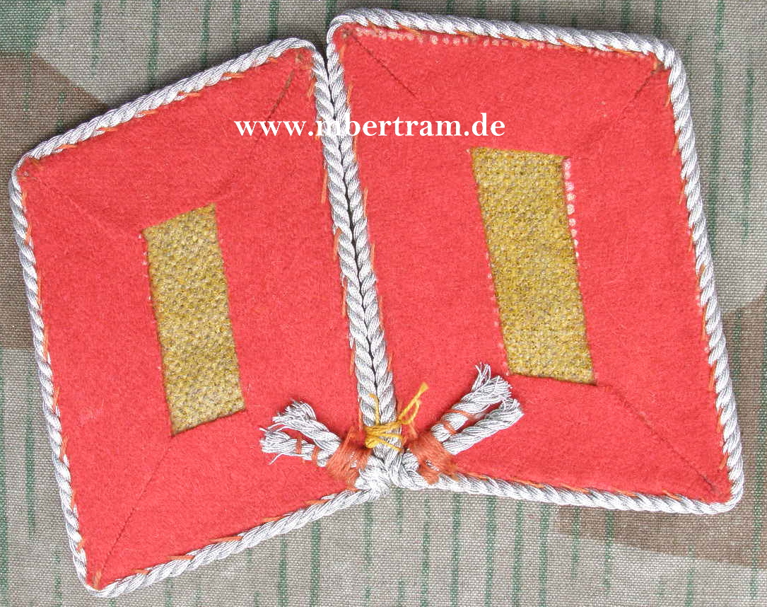 Paar Kragenspiegel Hauptmann : Luftwaffe Flak od. Artillerie