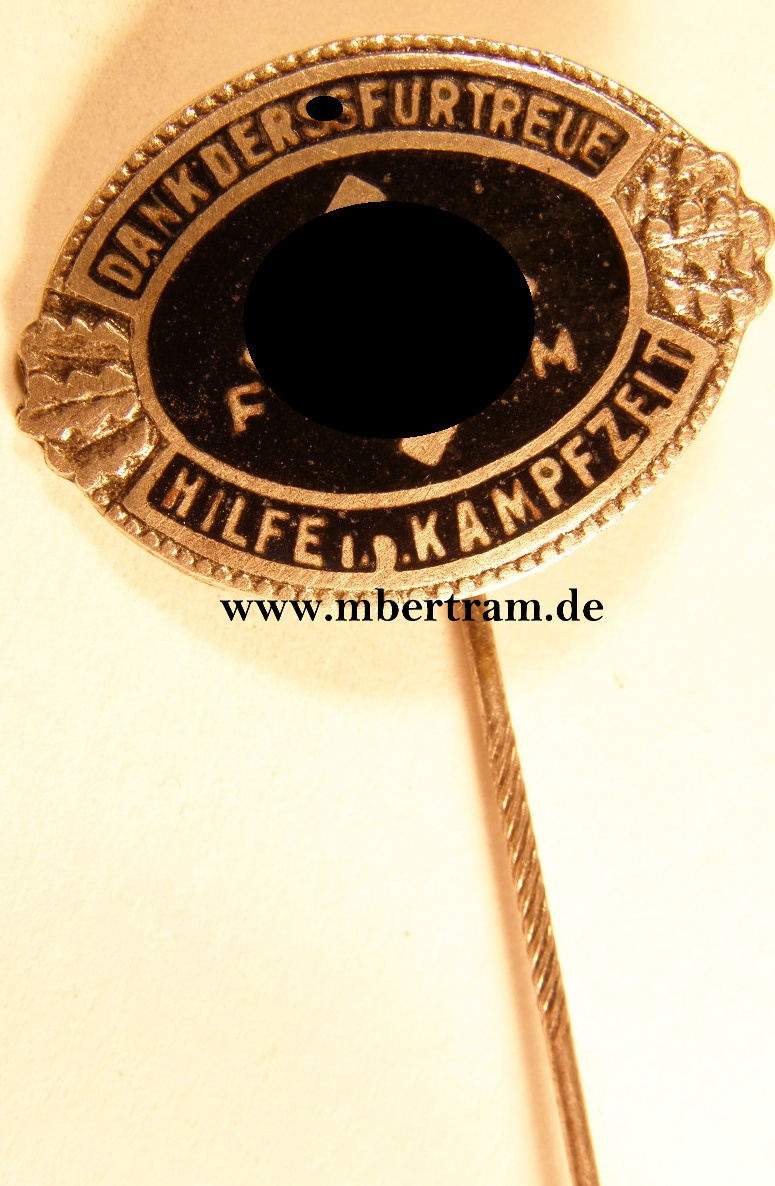 Fördernde Mitglieder der SS ( FMSS ) Mitgliedsabzeichen RZM M1/133