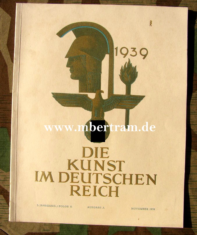 Die Kunst im Dritten/Deutschen Reich, Folge 11, Nov. 1939