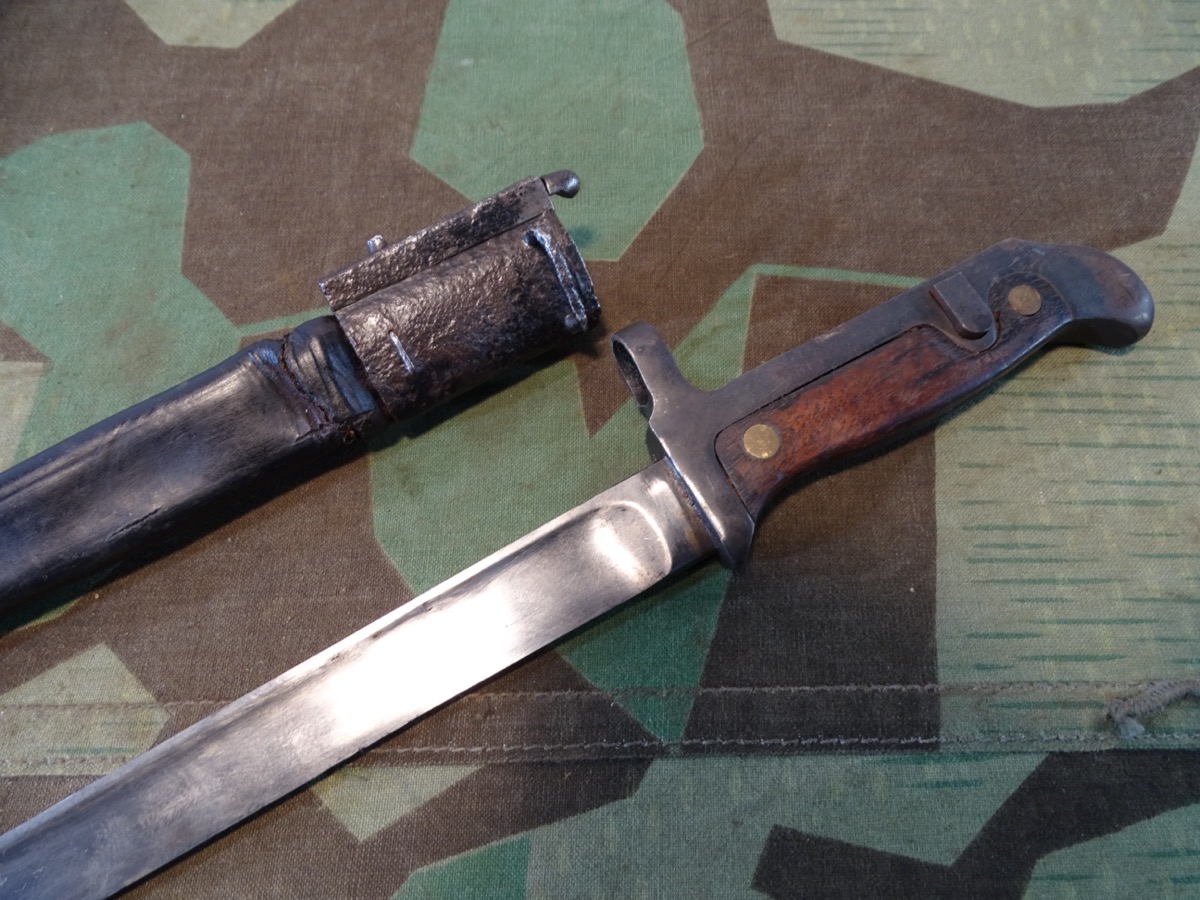 Dänemark Säbelbajonett M 1915 . f. Infanteriegewehr M 1889, Selten im Handel Dänemark Säbelbajonett M 1915 . f. Infanteriegewehr M 1889, Selten im Handel