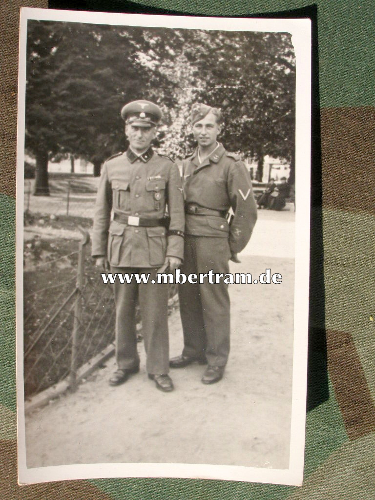 Waffen SS Scharführer mit Ärmelband,Verw. Abz.silber...