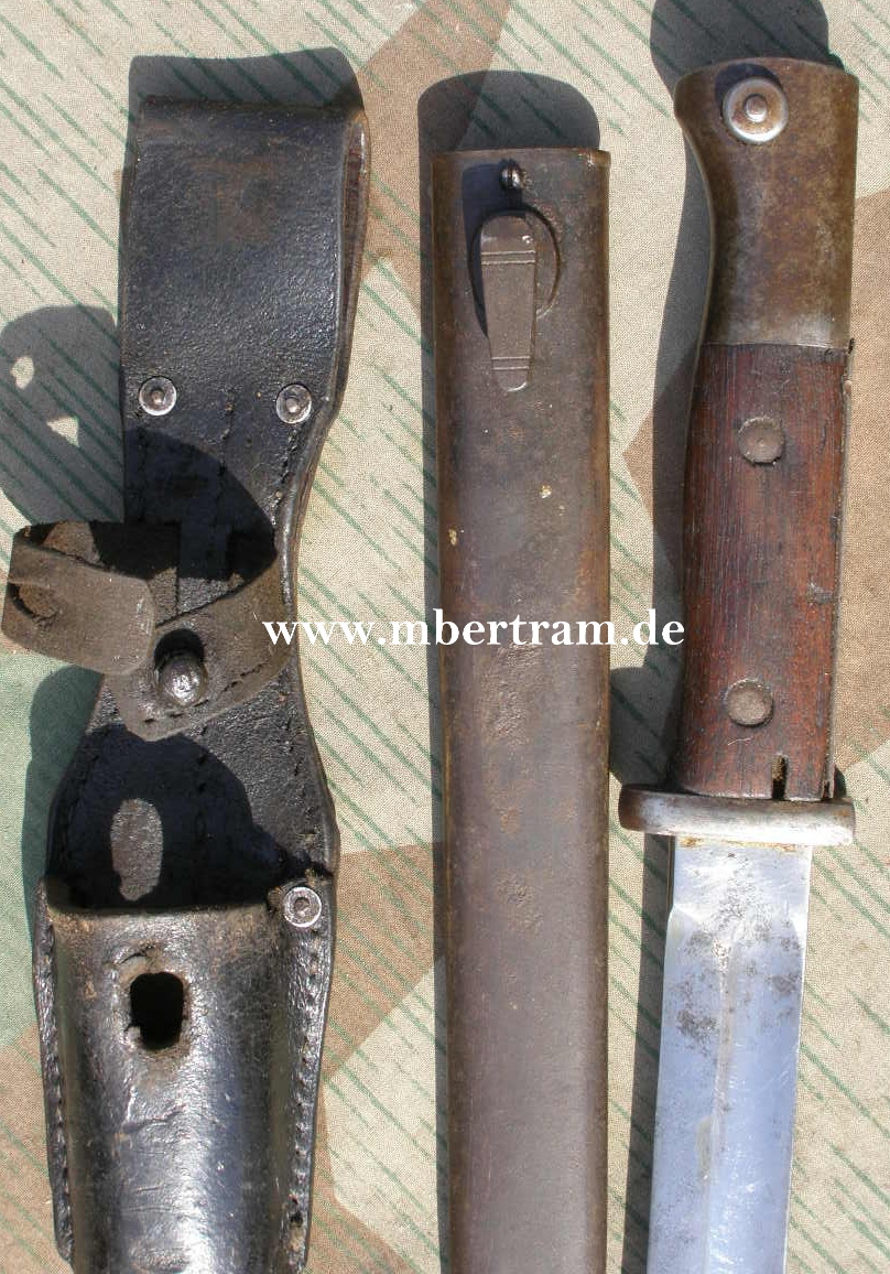 Seitengewehr 84/98 n.A., Zwillingswerk 1916, Koppelschuh