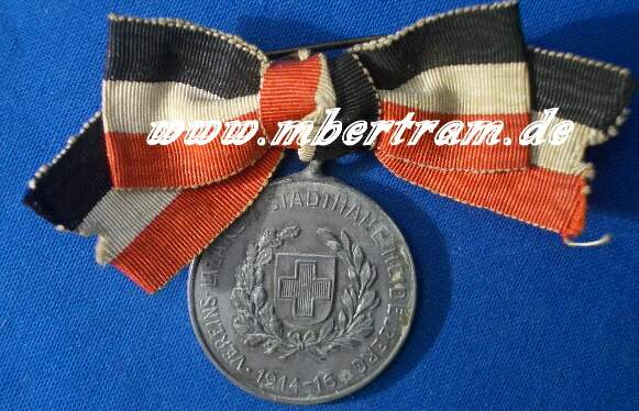 Medaille " Vereinslazarett Stadthalle Heidelberg 1914-1916"