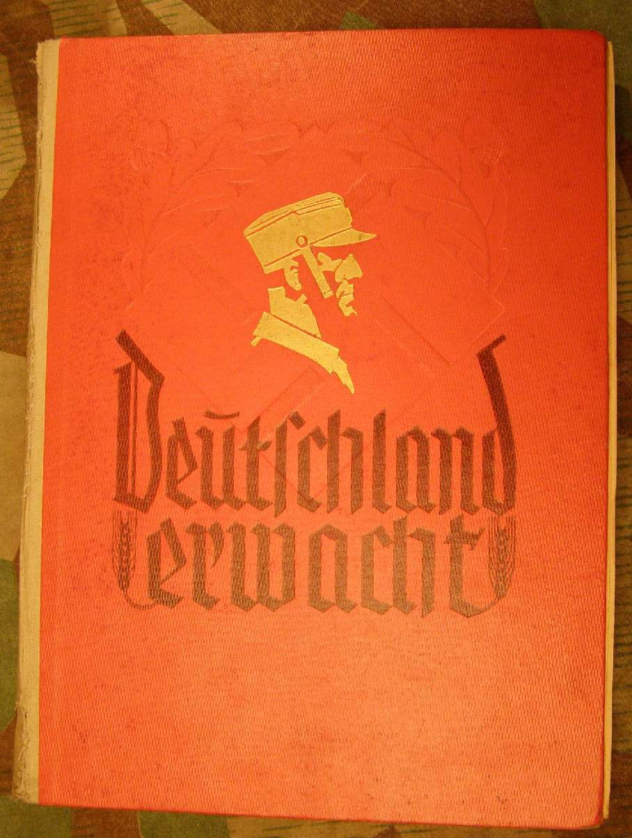 "Deutschland Erwacht". Bilderd., Altona1933, "Roter Einband!"