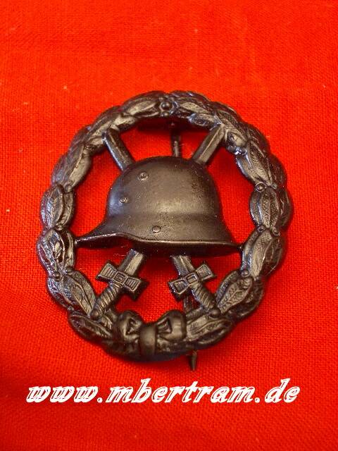 Verwundeten Abzeichen 1914-1918 schwarz, durchbrochen