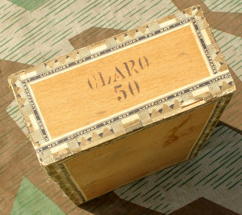 Zigarren Kiste, 50 Stück "Luftfahrt Minister" um 1933
