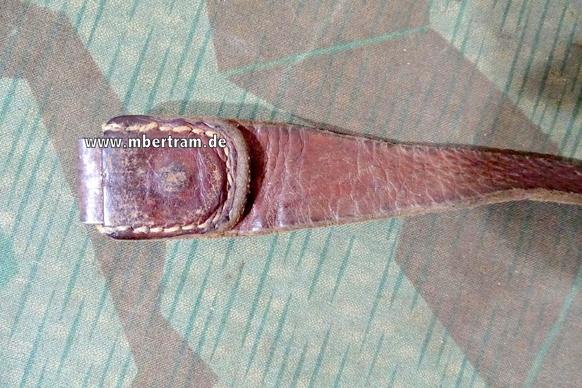 20239-4 Wehrmacht Y-Riemen / Koppeltragegestell, Leder gut beweglich
