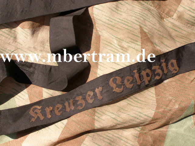 Mützenband Kriegsmarine "Kreuzer Leipzig" , ca. 1,40m