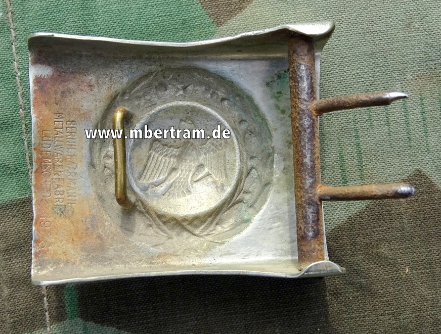 Preussen Koppelschloss, Wachtmeister der Polizei 2.Modell 1919-33