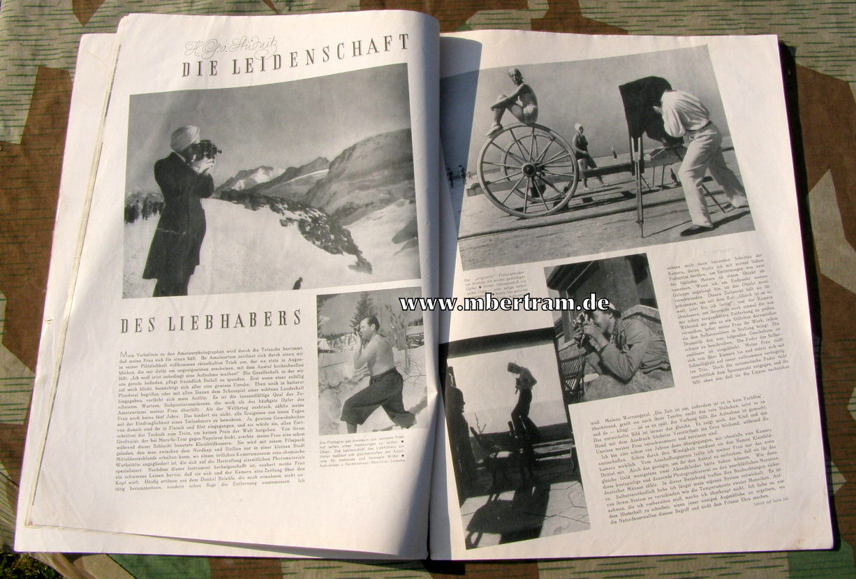 Der Silberspiegel, 10.09.1940. Frauenzeitschrift.