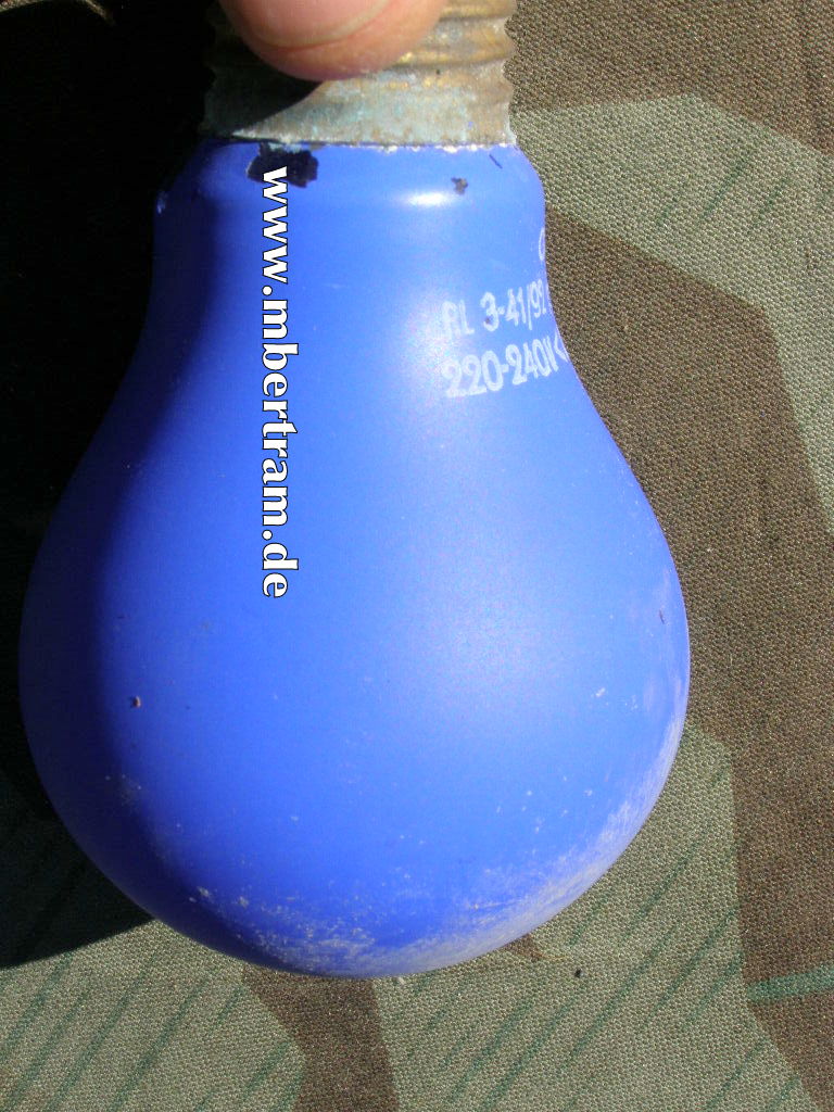 13551-5 Osram Luftschutz Lampe, 25 W, Verpackung, Anleitung