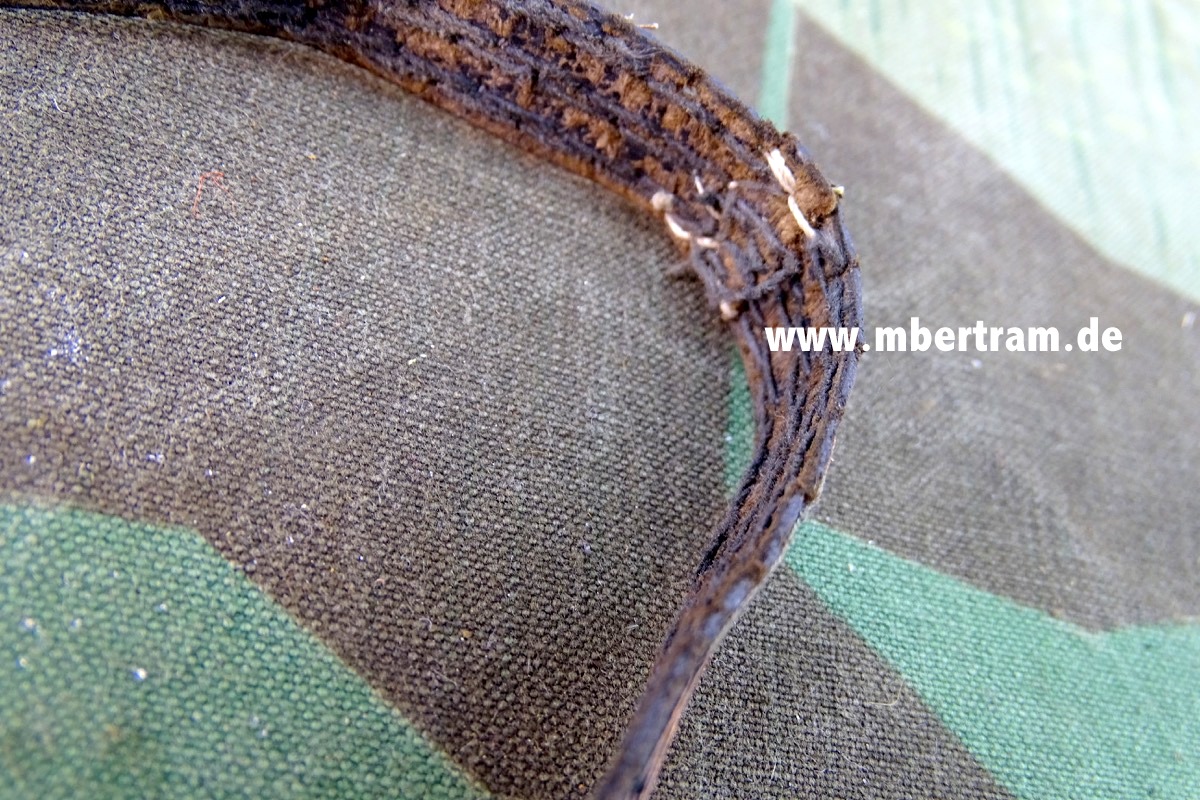 Wehrmacht Offiziers Portepee für Säbel und Seitengewehr, schmal, 3 Durchzüge
