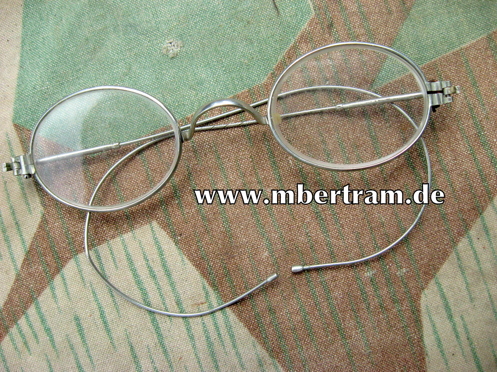 Privat beschaffte Dienstbrille 2. Weltkrieg