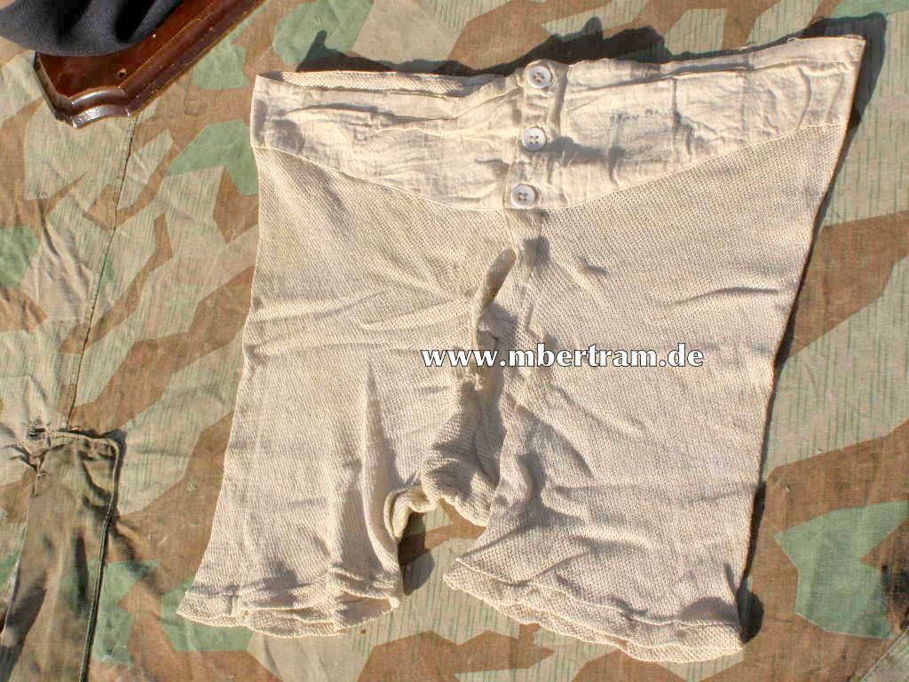 Afrika Korps Netz Unterhose Gr. "3" Herstellermarke, "1942"