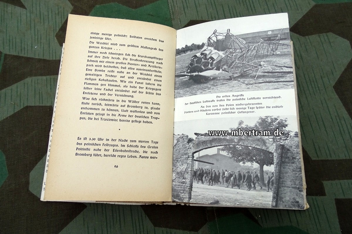 Sedlatzek.: Gewitter über Polen. 1940, 255 S. mit Schutzeinband.