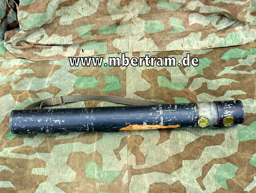 Wehrmacht Metall Dokumentenköcher, Farbe fast kpl. , SELTEN