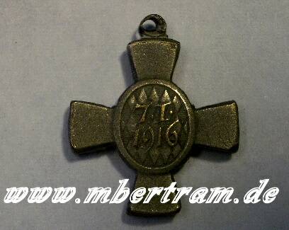 Miniatur König Ludwig Kreuz 1916-1918, Bayern