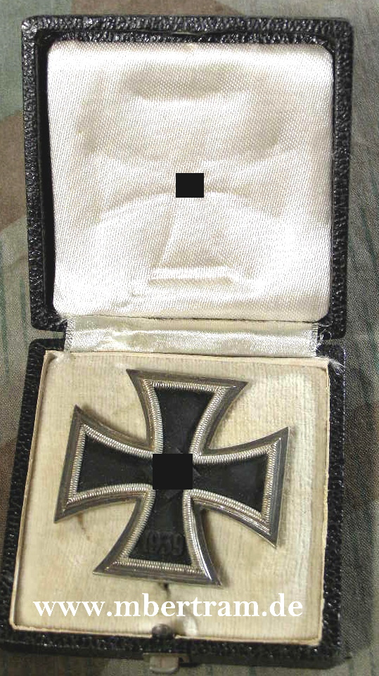 Eisernes Kreuz 1939 1. Klasse im Verleihungsetui