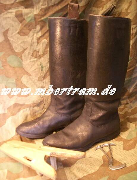 Wehrmacht Offiziersstiefel, Stiefelspanner, Gr. ca.43., 1943