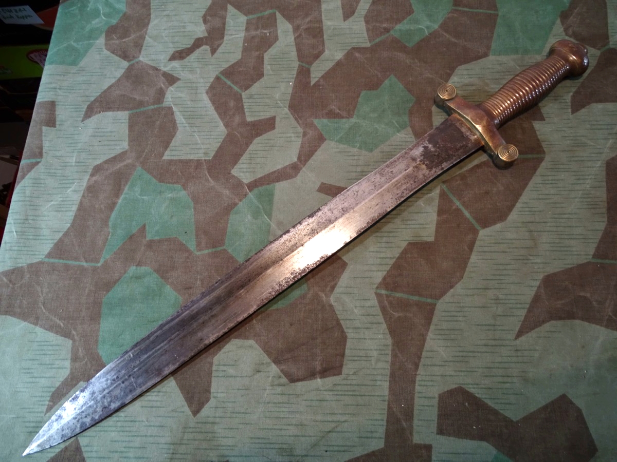 Frankreich Faschinenmesser für Fusstruppen M 1831