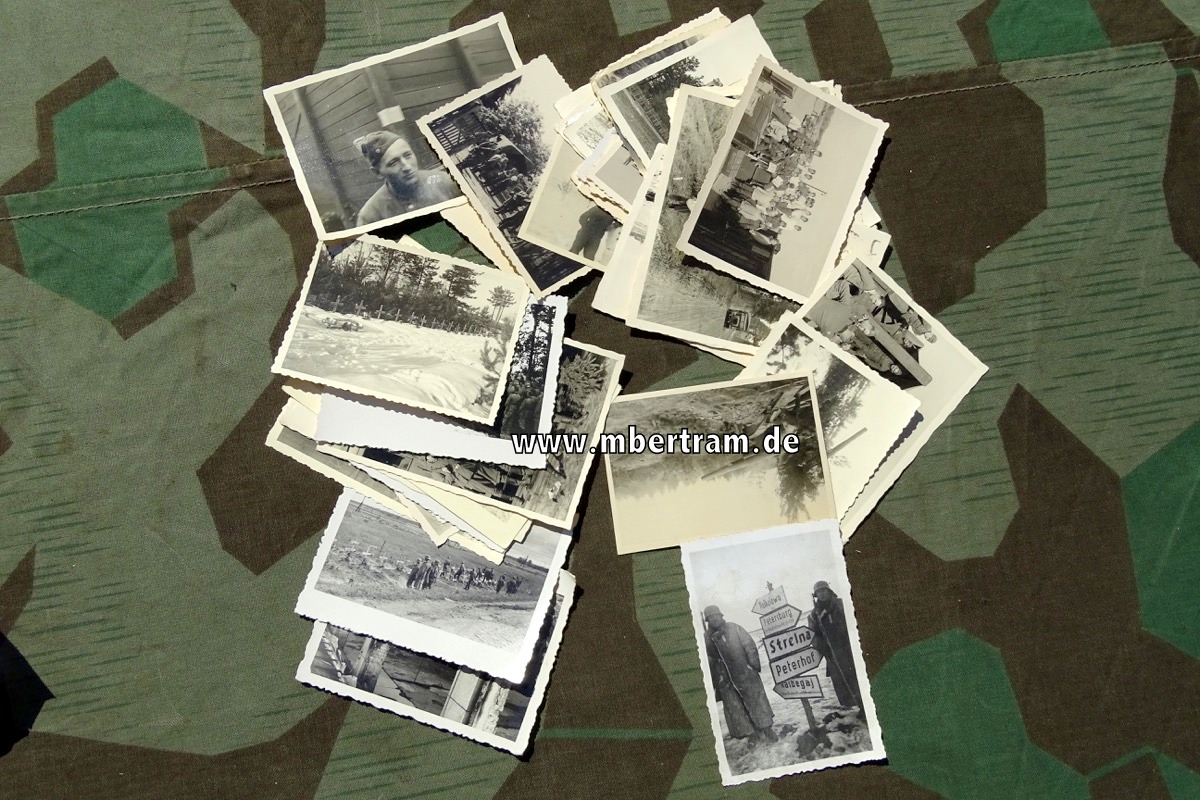 40 Fotos Ostfeldzug eines Leutnants, Leningrad, Ladogasee