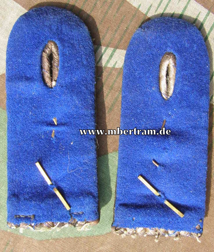 Paar Schulterklappen Preußen, Oberleutnant Intendantur