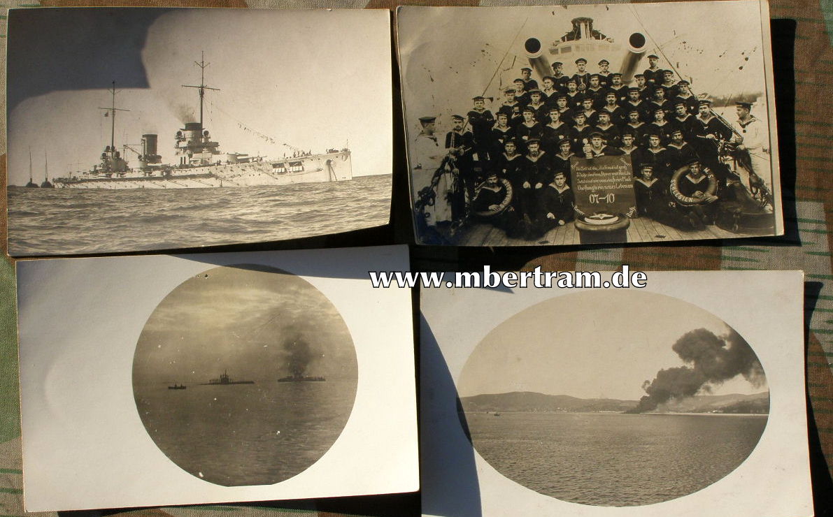 11998-22 Fotos, Dokumente: Preuss./türk. Torpedobootsflotille 1916