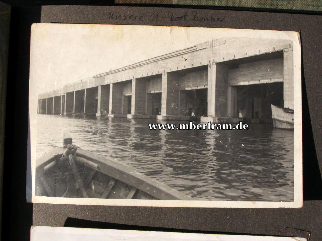 13620-38 Dienstzeit Fotoalbum U 552, Kommandant Erich Topp SELTEN !