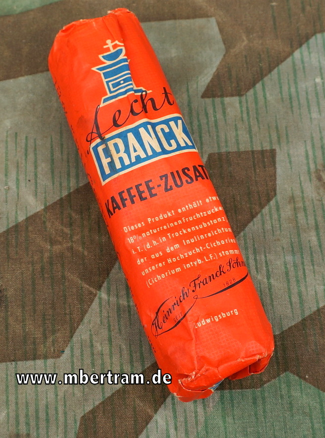 Wehrmacht Aecht Franck Kaffeezusatz 1930