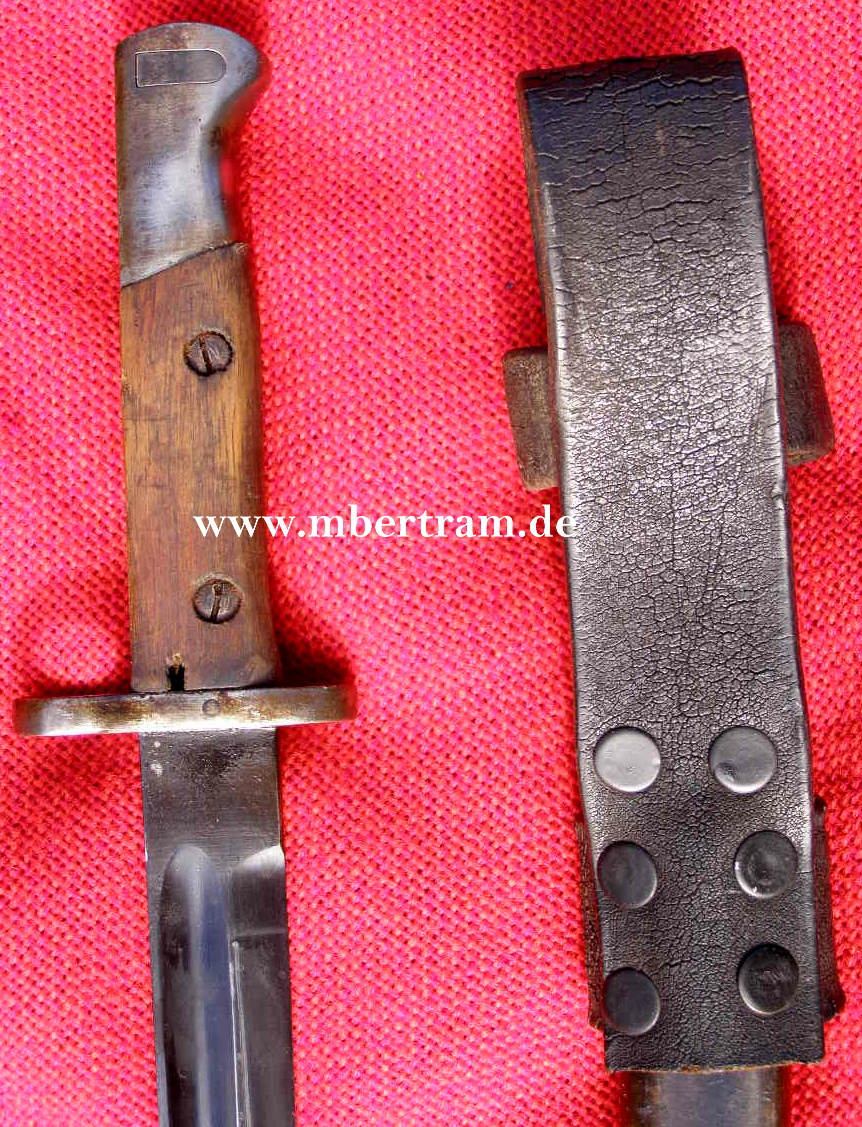10307-7 Portugal Mauser Bajonett Modell 1904. Simson & Co Suhl