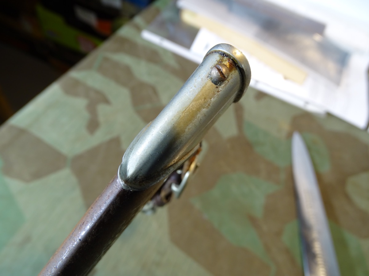 SA Dienstdolch M 33, Hersteller RZM M 7 / 66 1940, Eickhorn mit Gehänge
