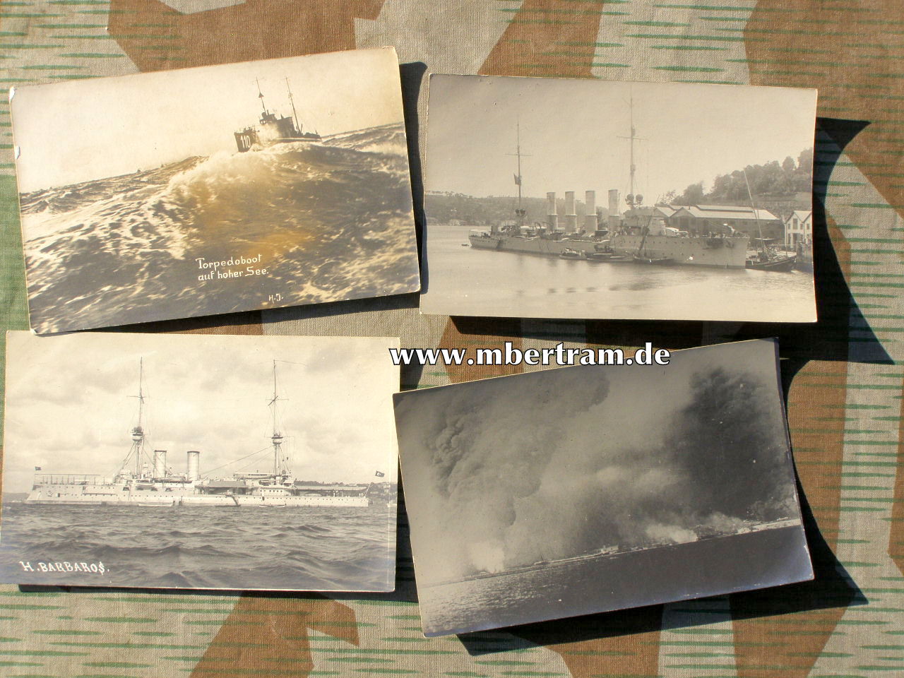 11998-32 Fotos, Dokumente: Preuss./türk. Torpedobootsflotille 1916