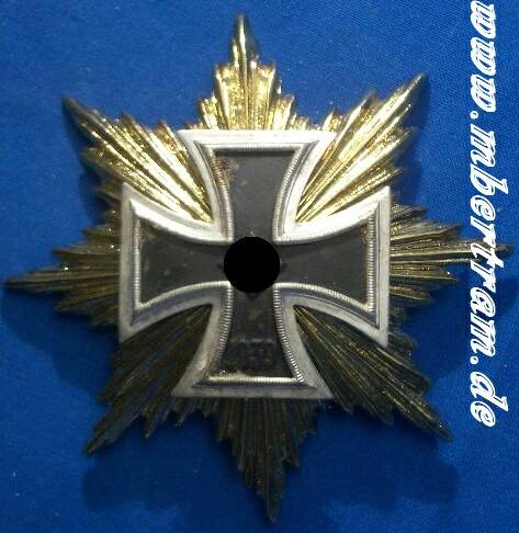 Replik: Stern zum Grosskreuz des Eisernen Kreuzes.