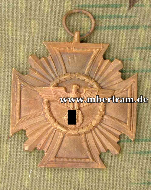 NSDAP Dienstauszeichnung in Bronze , Fundstück