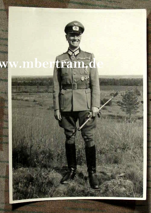 Eichenlaubverleihung an Kurt Jürgen Freiherr v. Lützow