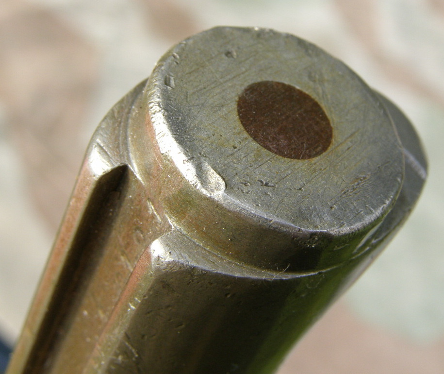 Lebel Bajonett M 86, 1. Mod., gebo. Parierstange, o.Scheide