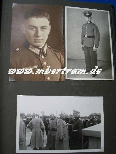 2227-7 Dokumente u.Fotos Panzer Aufklrungs Abt.1, Soldbuch