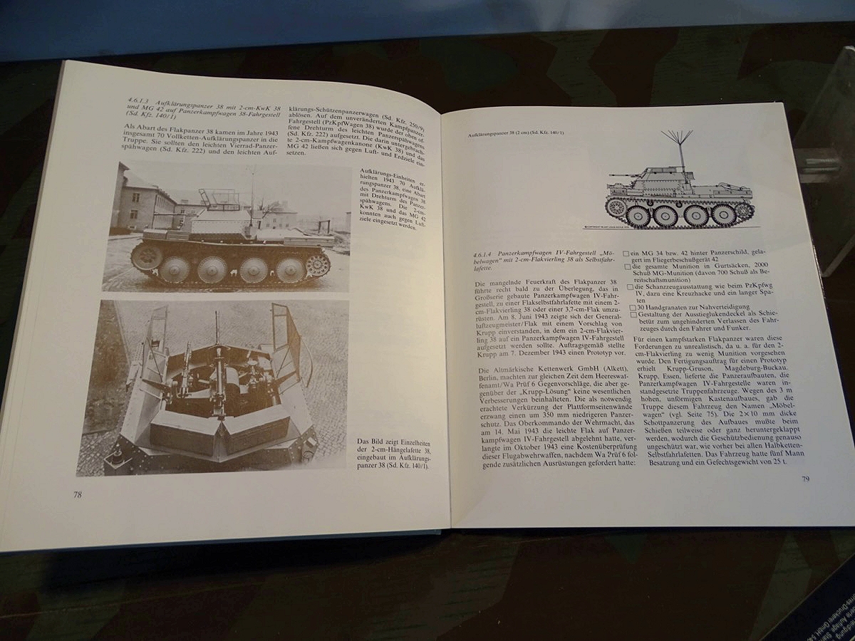 W.J. Spielberger : Deutsche Flak Panzer, 115 Skizzen, 184 Fotos, 136 S. W.J. Spielberger : Deutsche Flak Panzer, 115 Skizzen, 184 Fotos, 136 S.